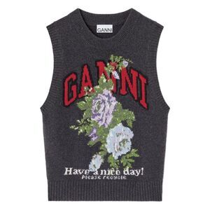 Ganni Women's Sweaters Grey